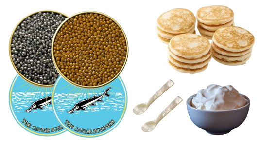 2x125g Imperial Gold Caviar Set