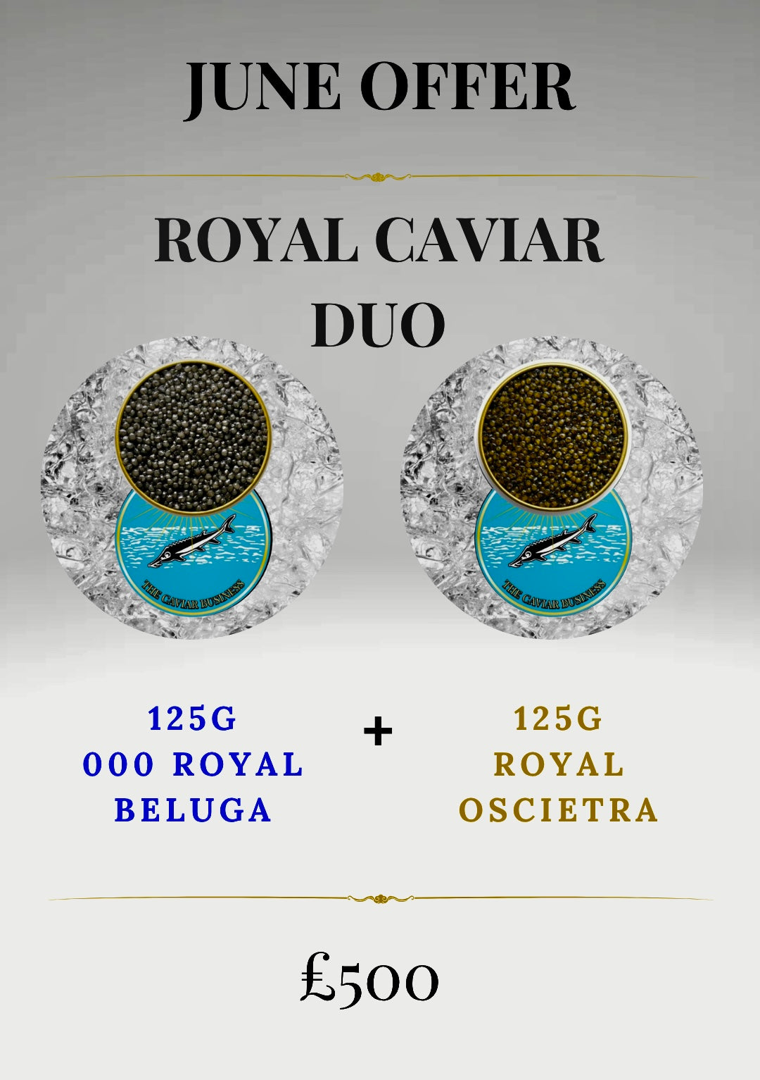 Royal Caviar Duo