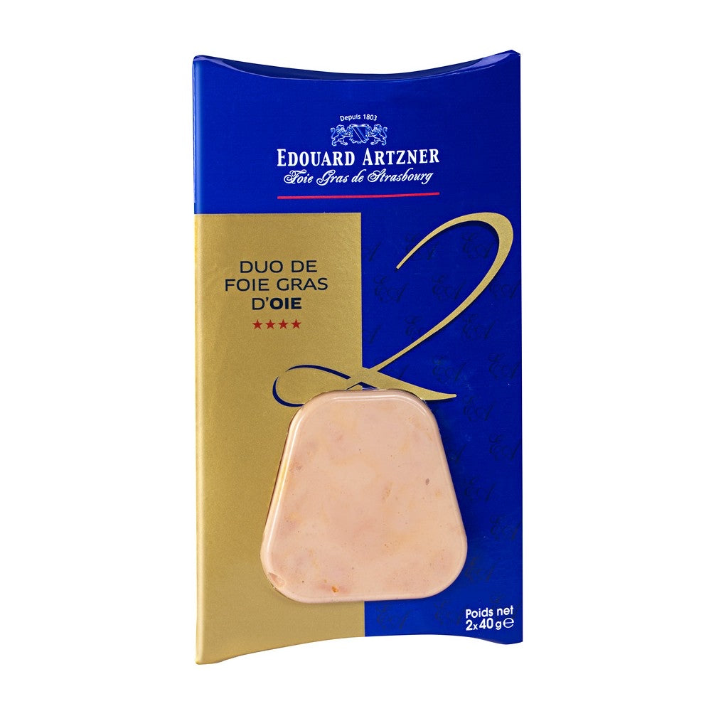 Goose Foie Gras Mi – Cuit (2x40g Slices)