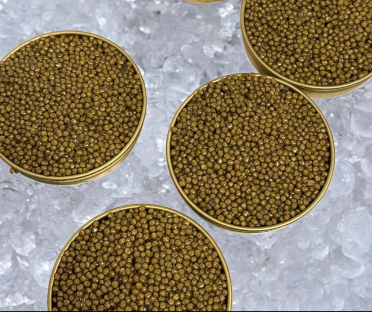 3x125g IMPERIAL GOLD CAVIAR + a FREE 125g GOLD