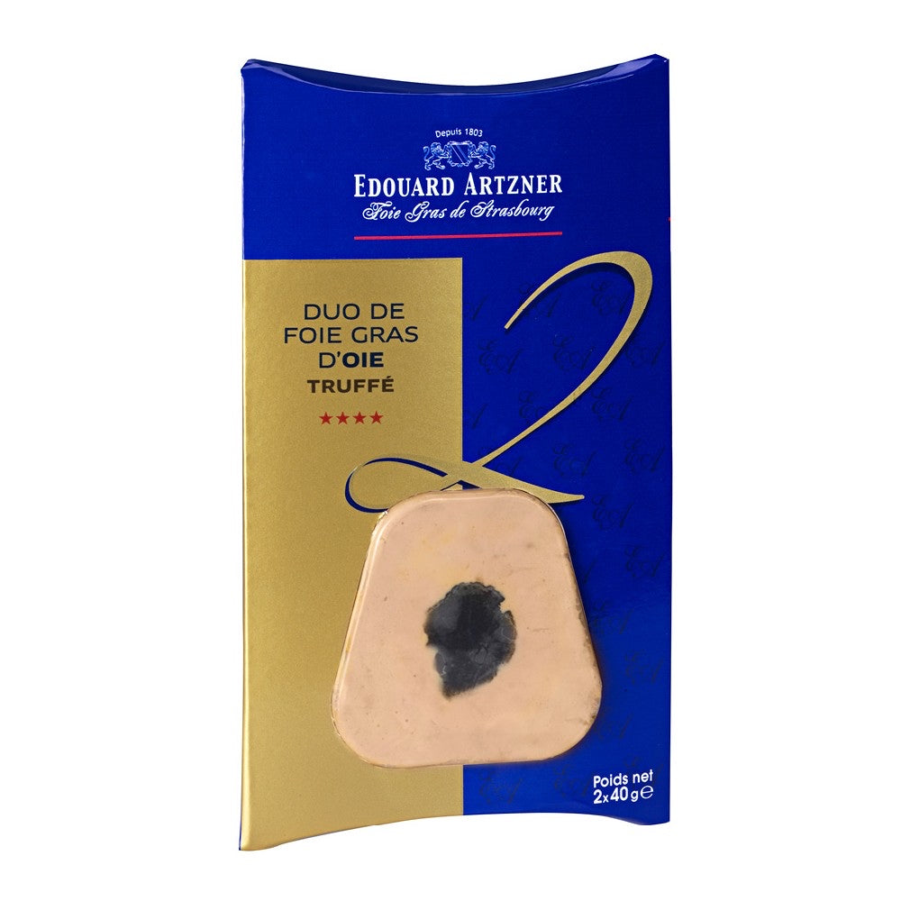 Goose Foie Gras Mi – Cuit With Truffle (2 x 40g Slices)