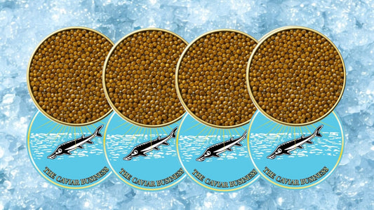 4x125g (500g total) Imperial Gold Caviar